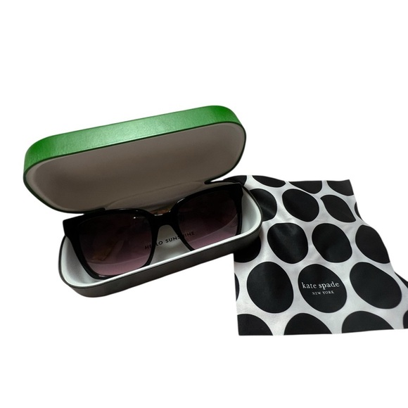 Kate Spade Stylish Black Sunglasses - Picture 2 of 5